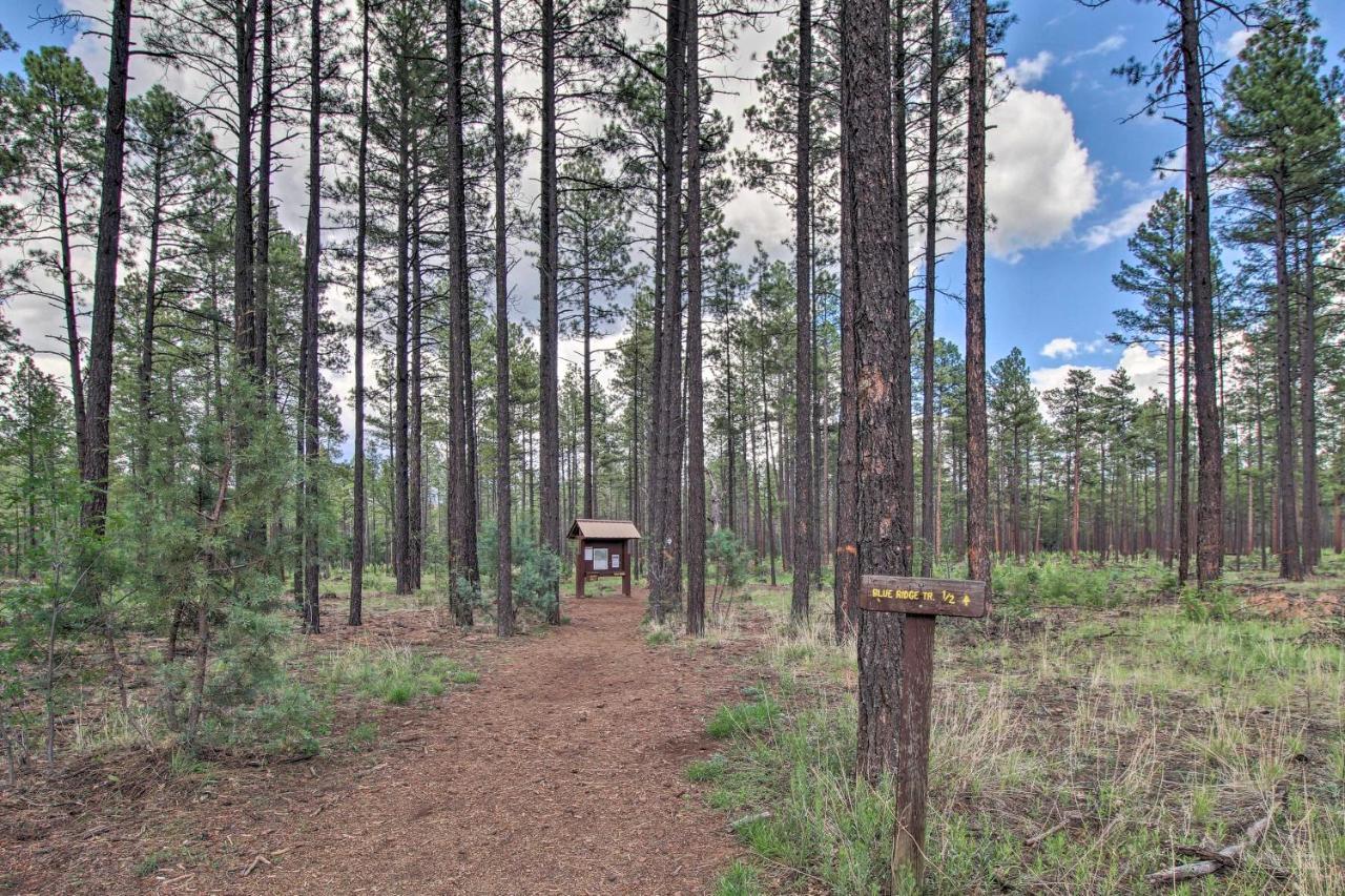 Pinetop Creekside Cabin Secret Game Room! Exteriér fotografie